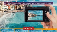 4K Digital Camera For Photography Auto Focus 48MP Vlogging Camera ... -- Best Deal 2026 | Shop Now!