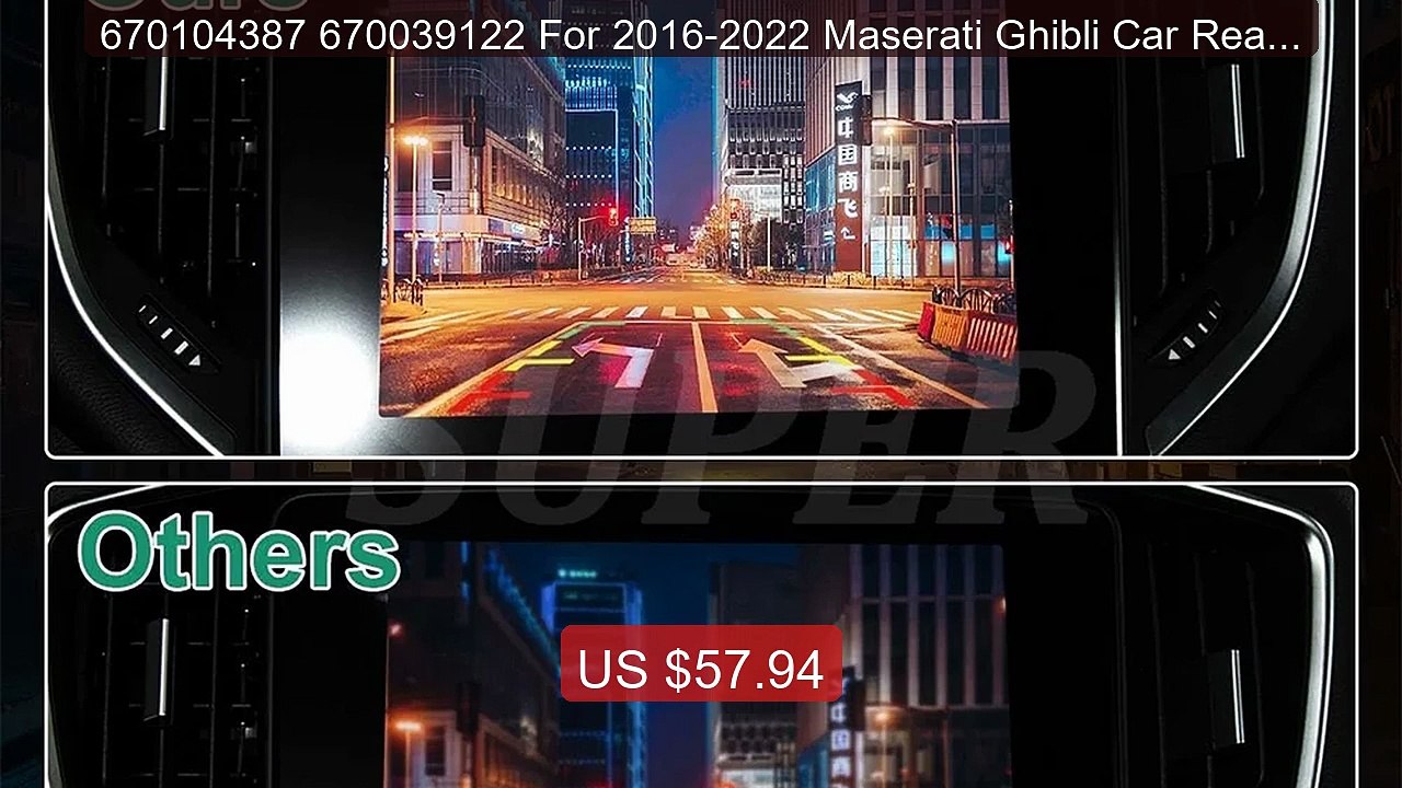 670104387 670039122 For 2016-2022 Maserati Ghibli Car Rear View Ca... -- Best Deal 2026 | Shop Now!