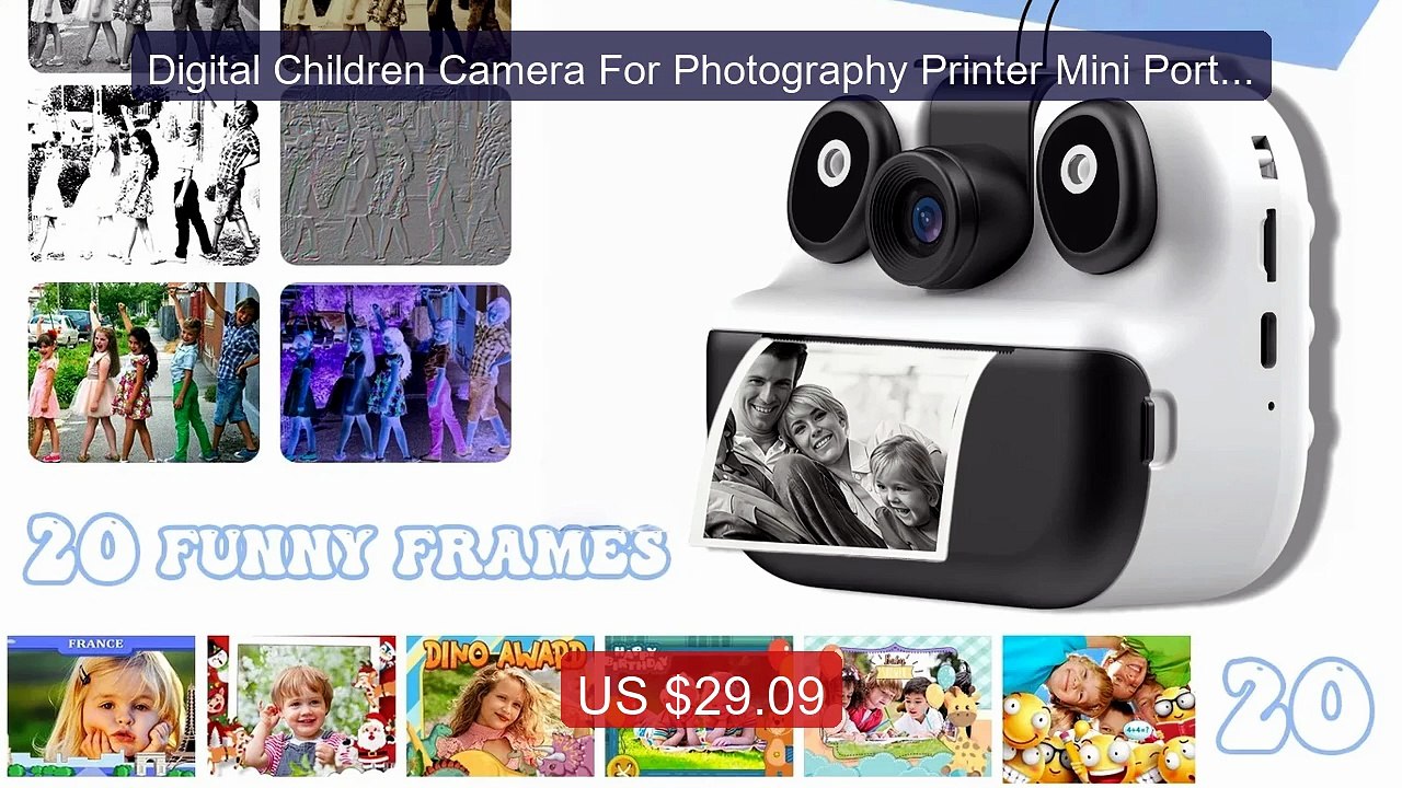 Digital Children Camera For Photography Printer Mini Portab... -- Top Pick 2026 | Unbeatable Price!
