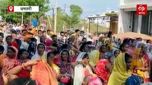 कथित गौमांस बरामदगी मामले में गांड़ा समाज का कलेक्टोरेट घेराव, राज्यपाल के नाम सौंपा ज्ञापन