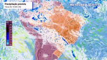 Terça-feira, 23 de junho: Precipitação prevista.