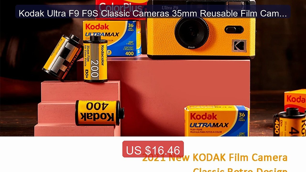 Kodak Ultra F9 F9S Classic Cameras 35mm Reusable Film Camer... -- Top Pick 2026 | Unbeatable Price!