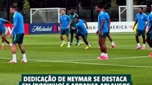 Neymar se destaca em ‘bobinho’ e arranca aplausos: ‘Está querendo’