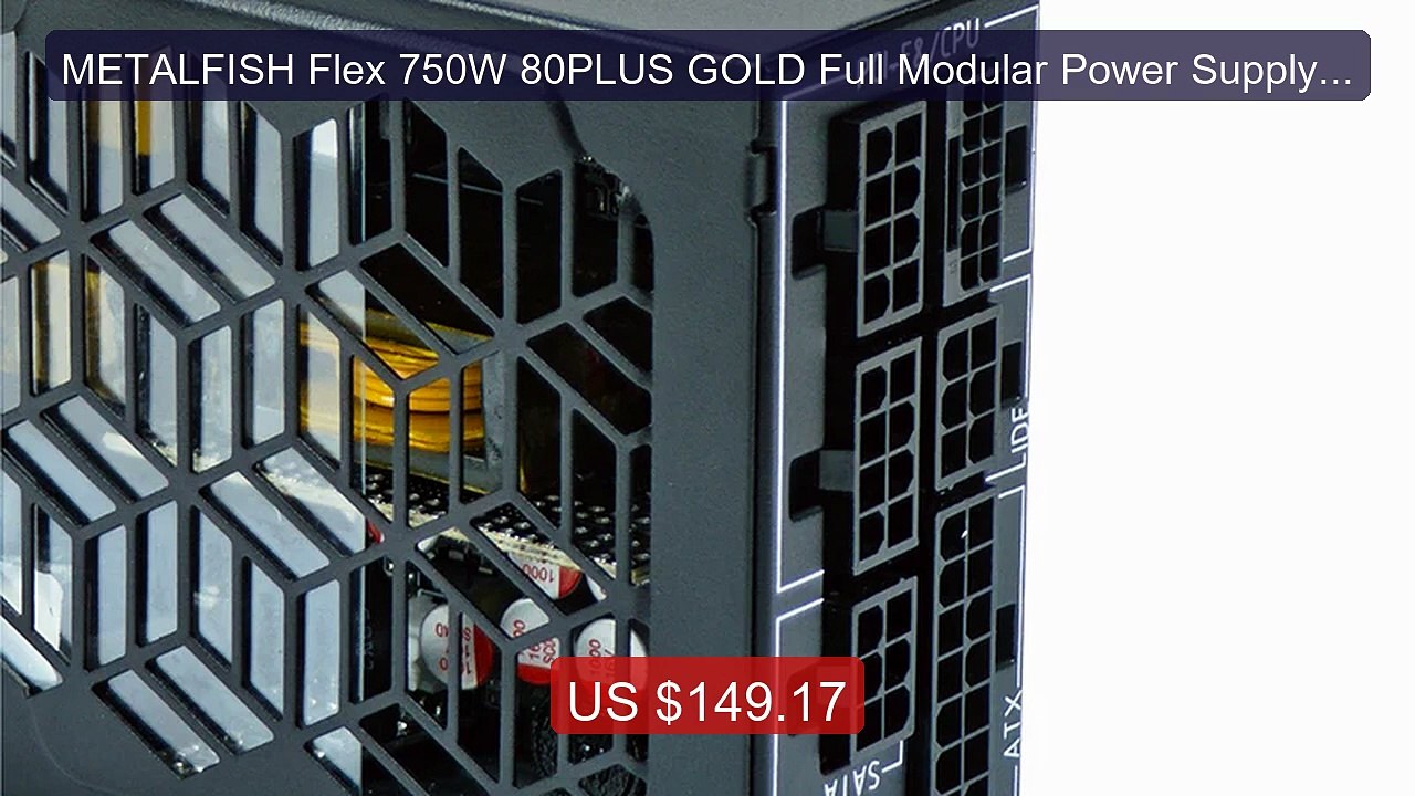 METALFISH Flex 750W 80PLUS GOLD Full Modular Power Supply 1... -- Top Pick 2026 | Unbeatable Price!
