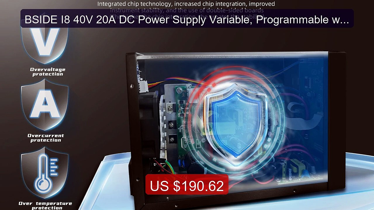 BSIDE I8 40V 20A DC Power Supply Variable, Programmable with Encode... -- Top Rated 2026 | Buy Now!
