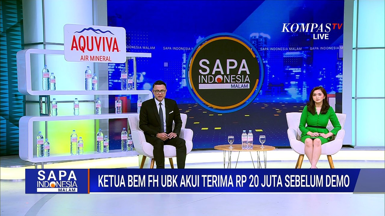 Kericuhan di Kampus UBK Usai Pengakuan Ketua BEM FH Terima Uang Rp20 Juta | SAPA MALAM