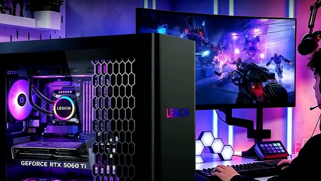 Lenovo Legion T5 Gaming PC Review: RTX 5060Ti