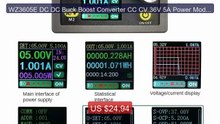 WZ3605E DC DC Buck Boost Converter CC CV 36V 5A Power Module A... -- Hot Deal 2026 | Limited Offer!