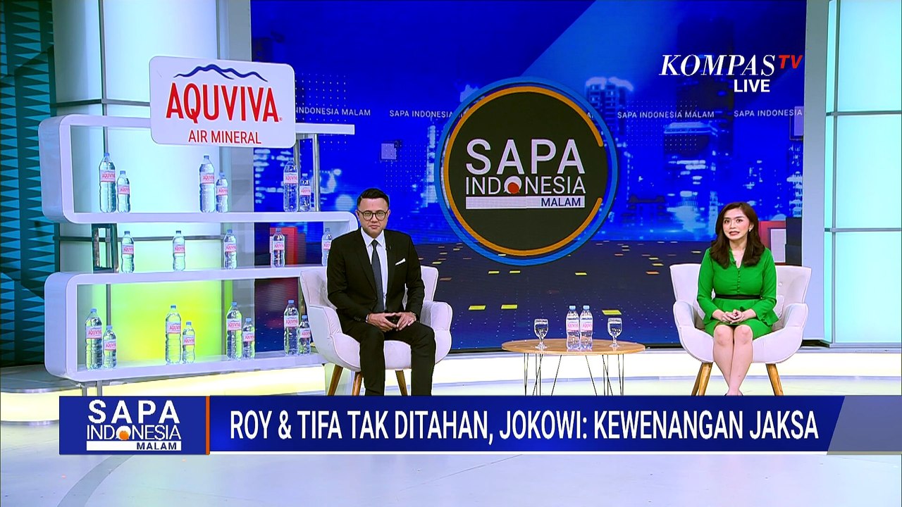 Kejari Jaksel Tak Tahan Roy Suryo dan Dokter Tifa, Jokowi: Kewenangan Jaksa | SAPA MALAM