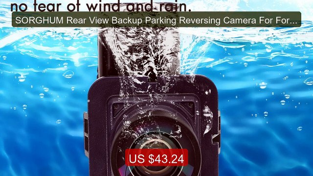 SORGHUM Rear View Backup Parking Reversing Camera For Ford ... Top Pick 2026 | Unbeatable Price!