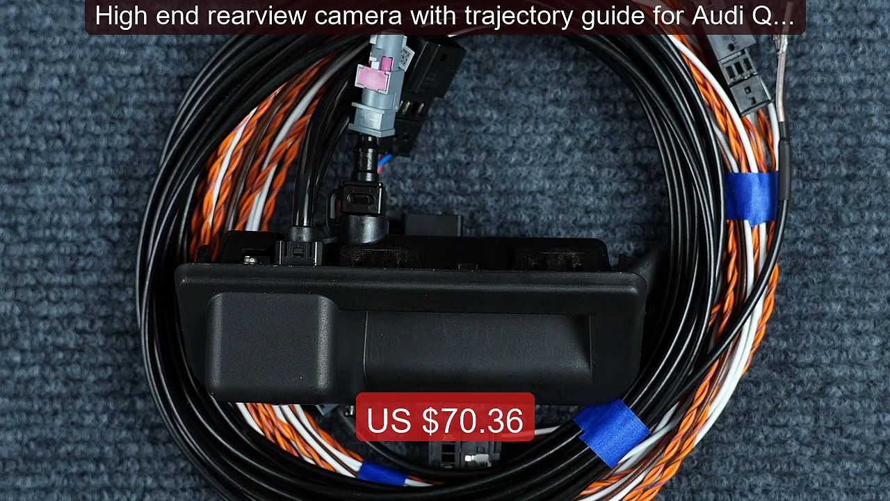 High end rearview camera with trajectory guide for Audi Q5 ... -- Top Pick 2026 | Unbeatable Price!