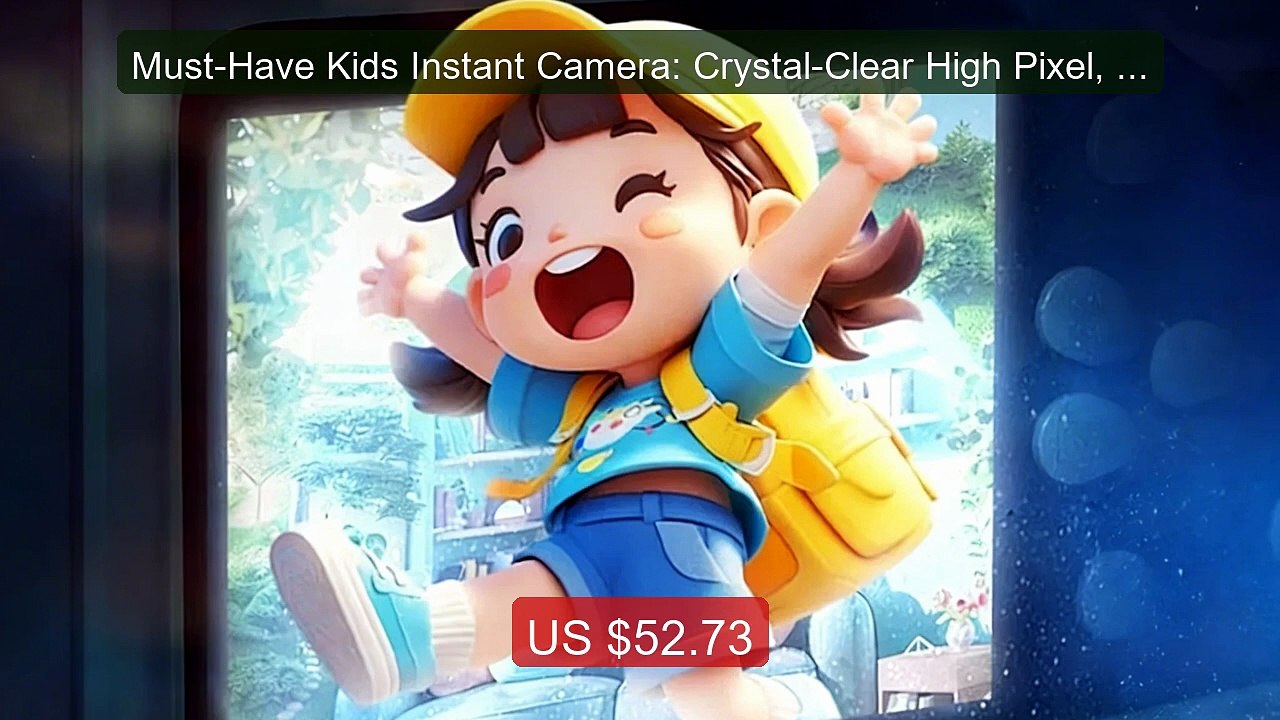 Must-Have Kids Instant Camera: Crystal-Clear High Pixel, Du... -- Top Pick 2026 | Unbeatable Price!