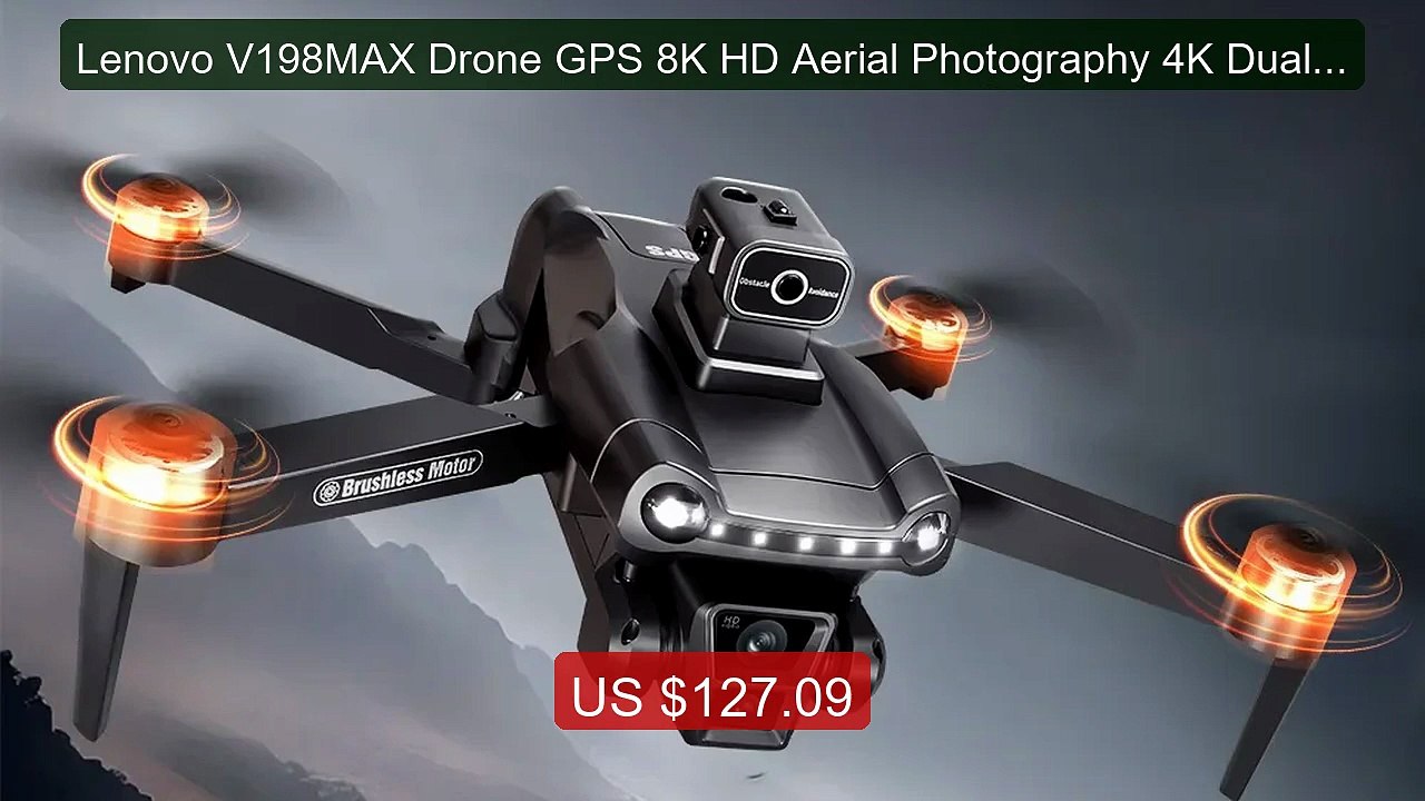 Lenovo V198MAX Drone GPS 8K HD Aerial Photography 4K Dual Came... -- Hot Deal 2026 | Limited Offer!