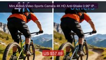 Mini Action Video Sports Camera 4K HD Anti-Shake 0.96" IPS Screen W... -- Top Rated 2026 | Buy Now!