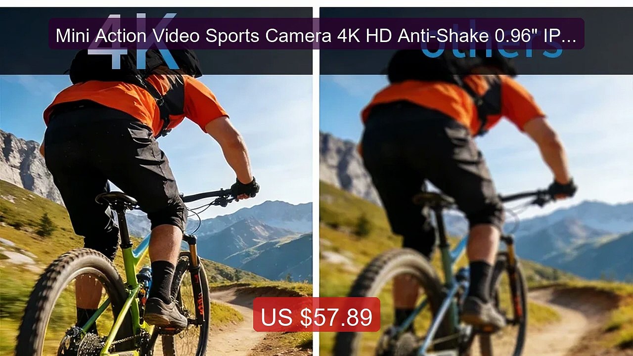 Mini Action Video Sports Camera 4K HD Anti-Shake 0.96" IPS Screen W... -- Top Rated 2026 | Buy Now!