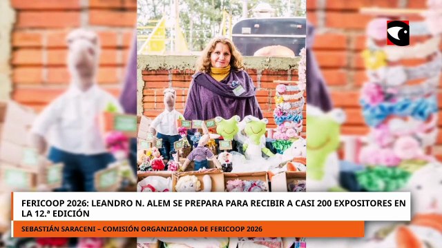 FERICOOP 2026: Leandro N. Alem se prepara para recibir a casi 200 expositores en la 12.ª edición