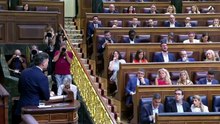 Rufián a Sánchez: "Le pido que me mire a los ojos: ¿Usted tiene pecado? ¿Ustedes han robado?"