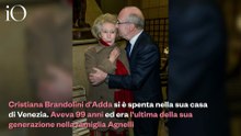 Addio a Cristiana Brandolini d'Adda, icona di eleganza che la moda ha amato