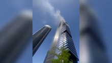 Desalojada la Torre Moeve por un incendio