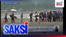 Reenactment ng pagkalunod nina Rene Baterbonia at Divine Adili, isinagawa sa resort kung saan idinaos ang team building | Saksi