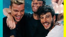 ¡QUÉ TRÍO! Enrique Iglesias, Ricky Martin y Sebastián Yatra desatan rumores de un gran proyecto