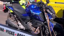 Batida entre moto e caminhão mobiliza socorristas na PRc-467