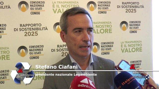 Ambiente: Ciafani (Legambiente), ?picchi straordinari di raccolta e rigenerazione olio minerale?