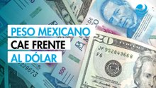 Peso mexicano cae frente al dólar por dudas sobre diálogos de paz y apuestas por una Fed restrictiva