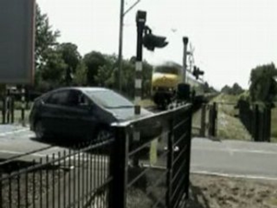 Close Call With A Train