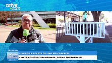 Contrato de limpeza e coleta de lixo é novamente prorrogado em Cascavel