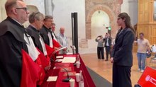 Università, Martina Giraldin è la prima laureata in Medicina nella nuova sede di Treviso