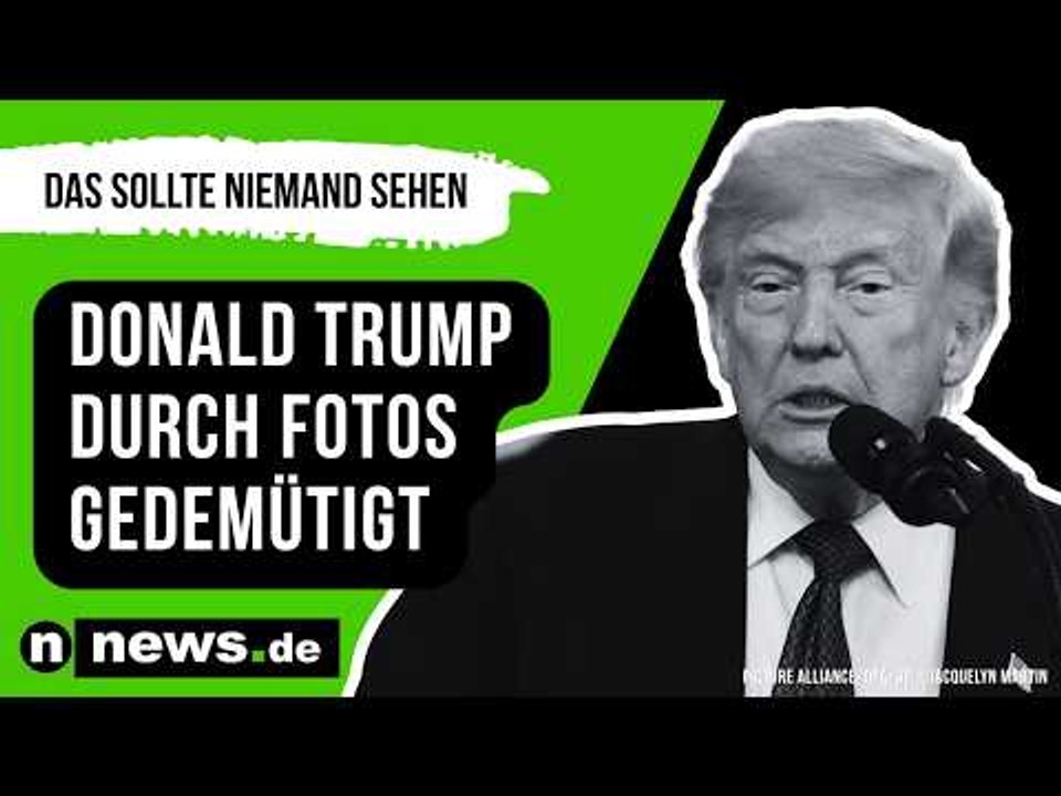 Das sollte niemand sehen - US-Präsident durch Fotos gedemütigt