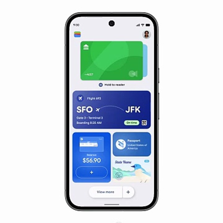 Google Wallet com novo preenchimento automático