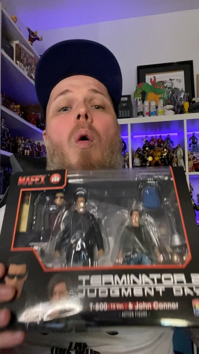Pack mafex T800-John Connor