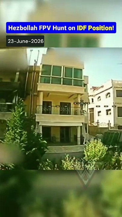 Hezbollah Ababil Drone Hits IDF Position