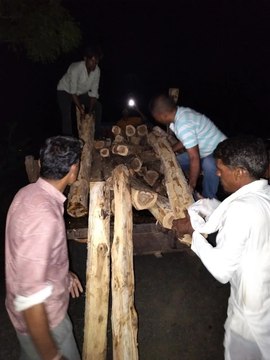 राजगढ़ के जंगलों में आधी रात खूनी खेल! 12 बाइकों पर आए तस्करों ने वन विभाग की गाड़ियों को घेरा, टायर काटे, पत्थर बरसाए; फिर जो हुआ...