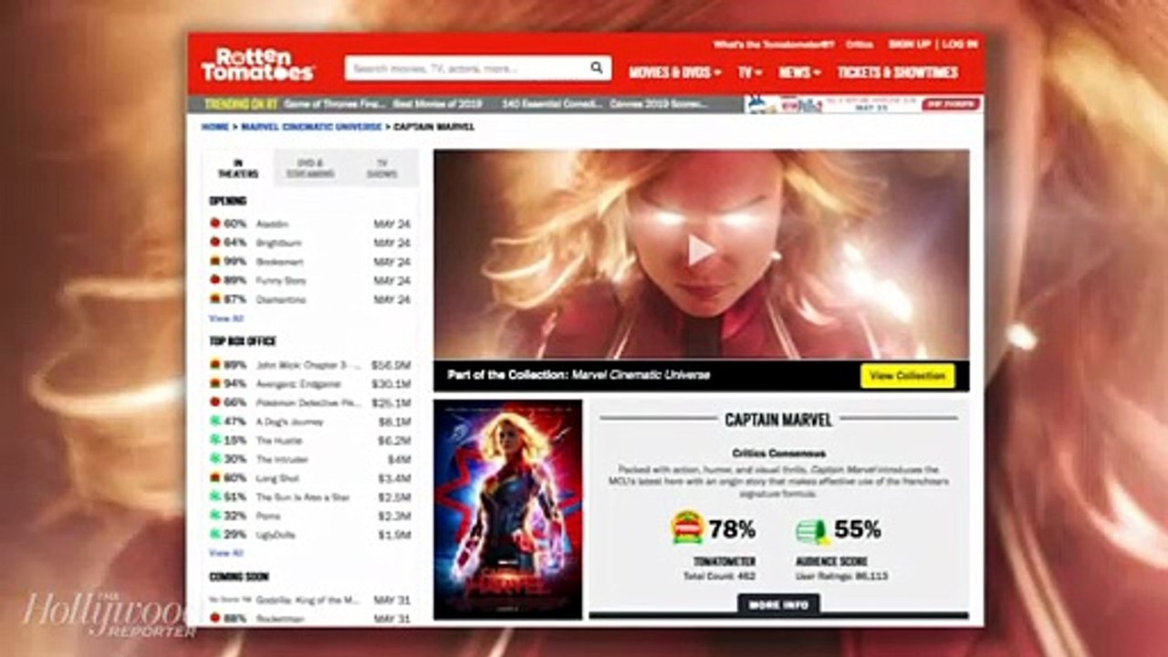Rotten Tomatoes Rolls Out New Measures for Audience Review Functions | THR News [Full Movie]