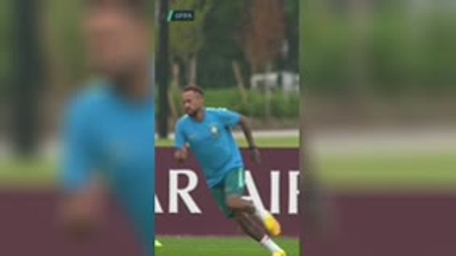 Brésil - Neymar à l’entraînement, de l’espoir avant l’Écosse ?