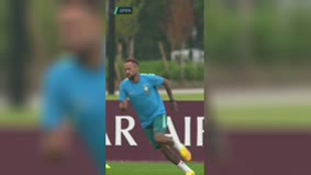 Brésil - Neymar à l’entraînement, de l’espoir avant l’Écosse ?