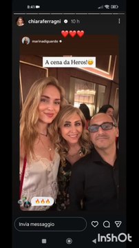 Chiara Ferragni story del giorno