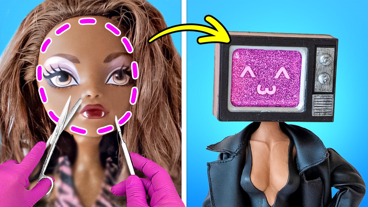 Transforming Dolls into Superheroes, Villains and Legendary Characters
