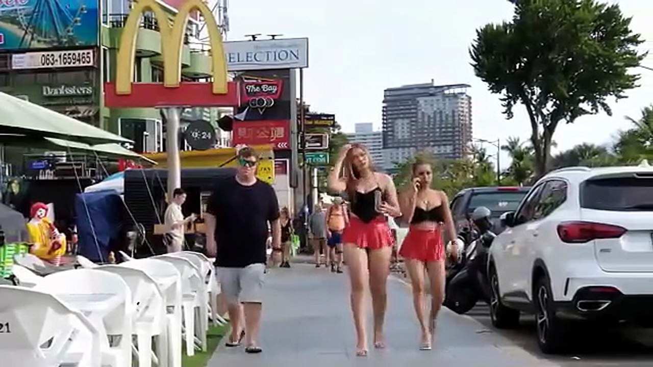 Pattaya Thailand, Beautiful Street Scenes