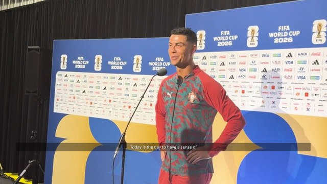 CRISTIANO RONALDO FULL MIXED ZONE | MESSI, WORLD CUP 2026, PORTUGAL & FUTURE