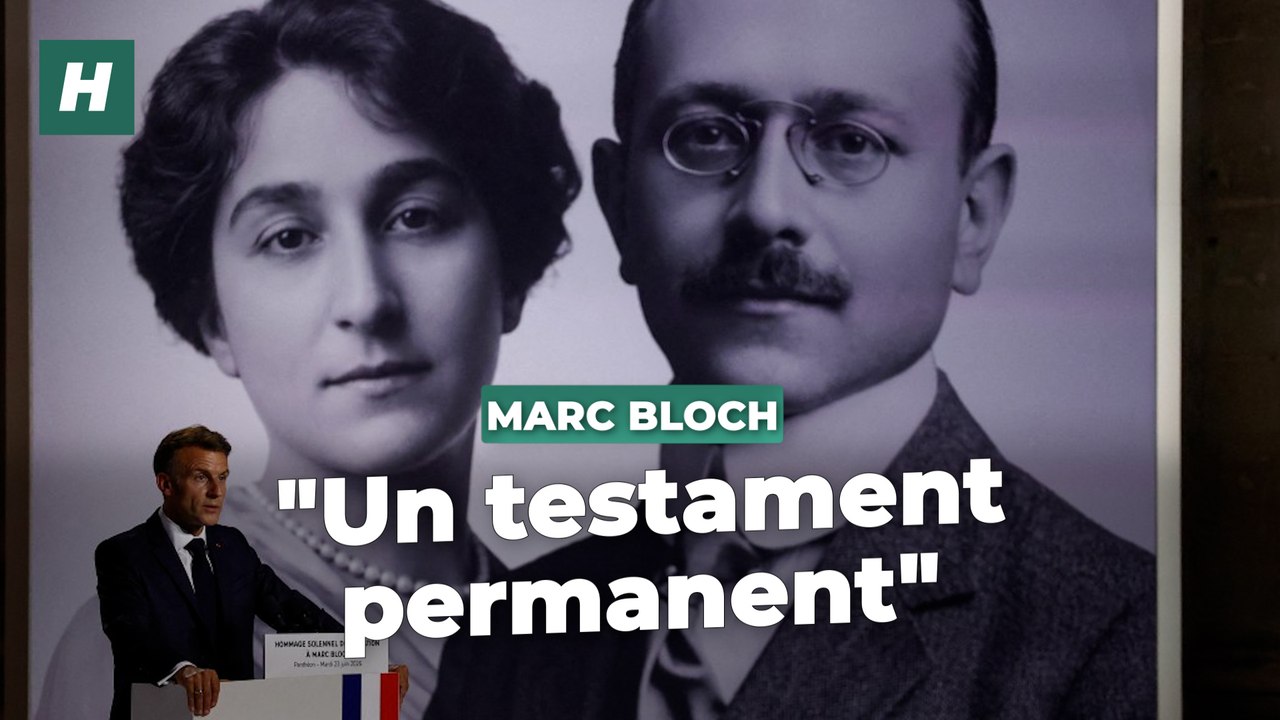Dans son hommage à Marc Bloch, Macron lance un avertissement face au nationalisme