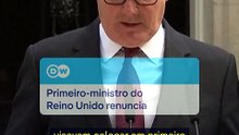 Primeiro-ministro do Reino Unido renuncia