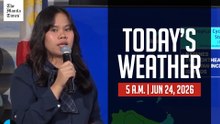 Today's Weather, 5 A.M. | Jun. 24, 2026