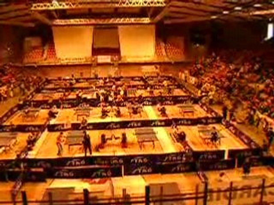 Tennis de table - Championnats de France Sport Adapté 2008