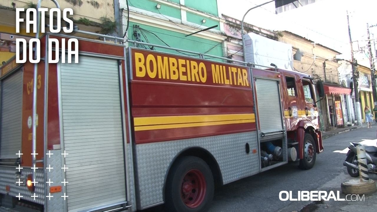 Operação de rescado após incêndio é realizado no largo da palmeira