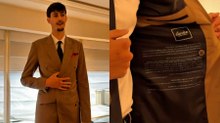 La increíble chaqueta de Aday Mara para el draft: banderas de España y Aragón y nombres de sus ídolos