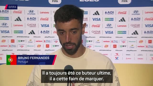 Portugal - Bruno Fernandes : “Cristiano vit du but et on a besoin de lui pour en marquer”